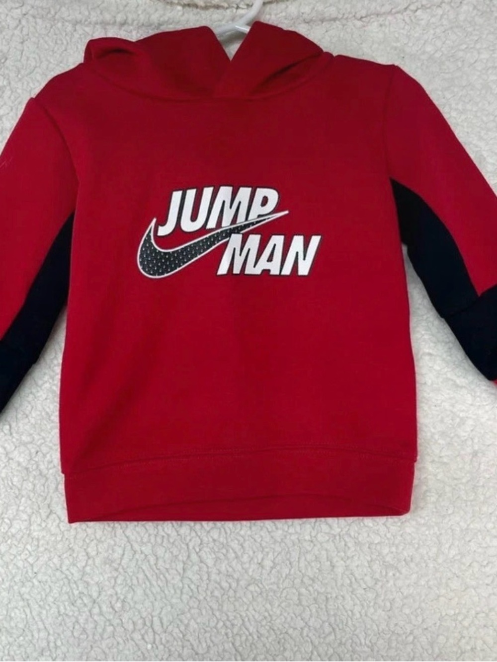 Nike Red & Black Jumpman Kids Hoodie